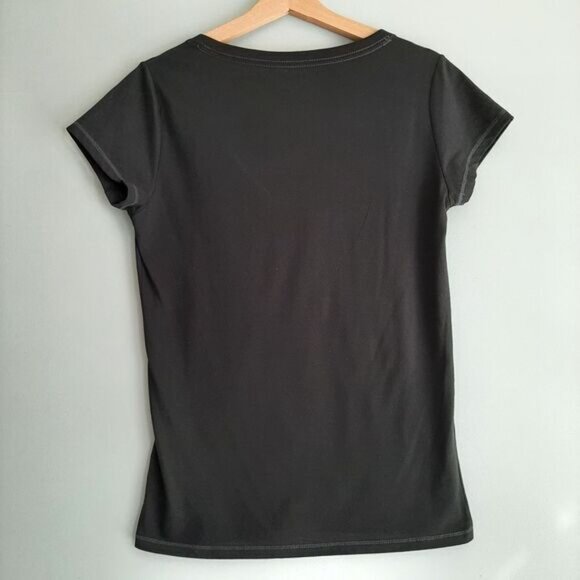 AEROPOSTALE Galaxy Thunderbolt Short Sleeve V-Neck T-Shirt Sz M - Picture 4 of 5